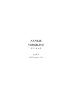 Vergilius의 AENEIS(아이네이스) 책 전체 내용 요약 보고서(그리스 로마 신화)