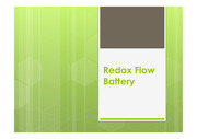 Redox Flow Battery (ppt)