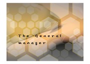 The General manager