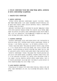 우리나라 사회복지법의 역사