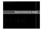gastrointestinal agent, 위장관약 프리젠테이션