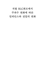 직렬 RLC회로에서