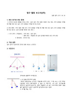 진자운동보고서5차