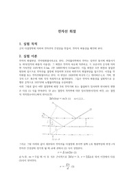 전자선 회절 결과