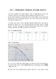   수확체감과 비용체증의 표리관계에 대해 설명하시오.
