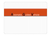 무인운반차(AGV - Automatic Guided Vehicle)