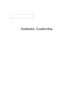 오센틱 리더십(Authentic Leadership)