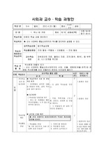 2012 1학기 사회 공개수업과정안