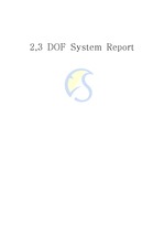 2,3 DOF system 에 대한 Analytic method 와 Numerical method