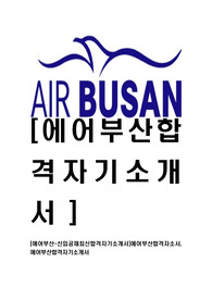 [에어부산-신입사원최신합격자기소개서]에어부산합격자소서, 에어부산합격자기소개서