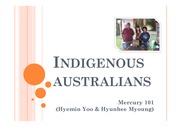 Indigenous australians