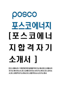 [포스코에너지-기계연료전지부문공채합격자기소개서]포스코에너지자기소개서자소서,포스코에너지자소서자기소개서,포스코자소서,포스코합격자기소개서,포스코합격자소서,자기소개서