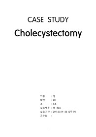 담낭절제술 case study