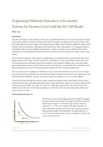 [영문] IS-LM 모델을 통해 설명한 소득수준에 따른 경제정책의 파급효과