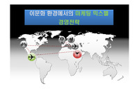 이문화 환경에서의 마케팅 믹스별 경영전략