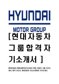 [현대자동차-케피코합격자기소개서] 현대 자동차 그룹 자기소개서, 합격 자소서, 현대자동차 자소서,현대차 자기소개서
