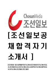 [조선일보-최신공채합격자기소개서]조선일보자기소개서자소서,조선일보자소서자기소개서,자소서,합격자기소개서,합격자소서,자기소개서,조선일보,조선,일보