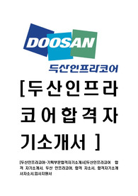 [두산인프라코어-기획부문합격자기소개서]두산인프라코어 합격 자기소개서, 두산 인프라코어, 합격 자소서, 합격자기소개서자소서,입사지원서