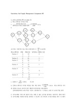 [운영관리] Operations and Supply Management 과제 #2