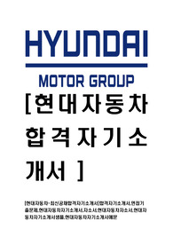 [현대자동차-최신공채합격자기소개서]합격자기소개서,면접기출문제,현대자동차자기소개서,자소서,현대자동차자소서,현대자동차자기소개서샘플,현대자동차자기소개서예문