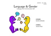 Language & Gender