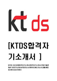 [KTDS-최신공채합격자기소개서]합격자기소개서,면접기출문제,KT DS자기소개서,KTDS자소서,케이티디에스자소서,샘플,예문,입사원서,입사지원서