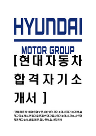 [현대자동차-해외영업부문최신합격자기소개서]자기소개서,합격자기소개서,면접기출문제,현대자동차자기소개서,자소서,현대자동차자소서,샘플,예문,입사원서,입사지원서
