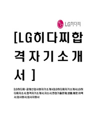[LG히다찌-공채신입사원자기소개서]LG히다찌자기소개서,LG히다찌자소서,합격자기소개서,자소서,면접기출문제,샘플,예문,이력서,입사원서,입사지원서