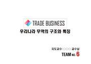 우리나라 무역의 구조와 특징