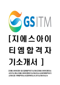 [GSITM-최신공채합격자기소개서]지에스아이티엠자소서자기소개서,지에스아이티엠자기소개서자소서,GSITM합격자기소개서,GS ITM합격자소서,GSITM자소서,자기소개서자소서