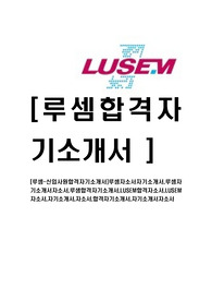 [루셈-최신공채합격자기소개서]루셈자소서자기소개서,루셈자기소개서자소서,루샘합격자기소개서,LUSEM합격자소서,LUSEM자소서,자기소개서,자소서,합격자기소개서,자기소개서자소서