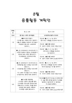 8월계획안