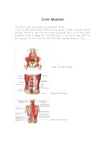 Core Muscles 과 Exercise