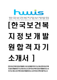 [한국보건복지정보개발원-최신공채합격자기소개서]한국보건복지정보개발원자기소개서자소서,한국보건복지정보개발원자소서자기소개서,보건복지정보개발원자소서,한국보건복지합격소서