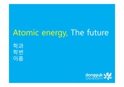 지속가능한 원자력 에너지 발표