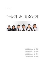 아동기, 청소년기의 부모역할 요약 및 정리