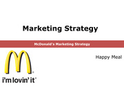 맥도널드 마케팅 전략