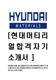 [현대머티리얼-최신공채합격자기소개서]현대머티리얼자기소개서,합격자기소개서,현대머티리얼자소서,현대합격자소서,자기소개서자소서,입사지원서