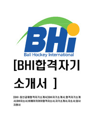 [BHI-최신공채합격자기소개서]BHI자기소개서,합격자기소개서,BHI자소서,비에이치아이합격자소서,자기소개서,자소서,입사지원서