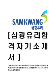 [삼광유리-최신공채합격자기소개서]삼광유리자기소개서,합격자기소개서,삼광유리자소서,삼광합격자소서,자기소개서,자소서,입사지원서