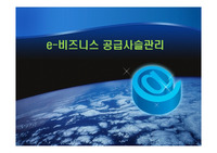 e-비즈니스 공급사슬관리