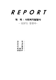GDP는 틀렸다 요약본
