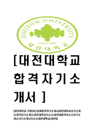 [대전대학교-직원교직원최신공채합격자기소개서]대전대학교자기소개서,합격자기소개서,대전대학교자소서,대전대합격자소서자기소개서,자기소개서자소서,대전대학교,대전대