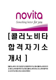 [콜러노비타-최신공채합격자기소개서]콜러노비타자기소개서,노비타합격자기소개서,콜러노비타자소서,노비타합격자소서,자기소개서,자소서,입사지원서