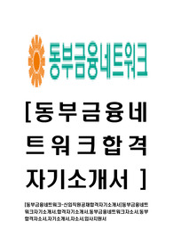 [동부금융네트워크-최신공채합격자기소개서]동부금융네트워크자기소개서,합격자기소개서,동부금융네트워크자소서,동부합격자소서,자기소개서,자소서,입사지원서