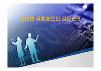 인터넷 유통경로의 갈등관리