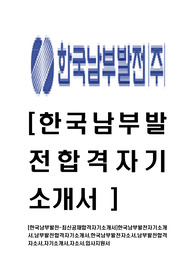 [한국남부발전-최신공채합격자기소개서]한국남부발전자기소개서,남부발전합격자기소개서,한국남부발전자소서,남부발전합격자소서,자기소개서,자소서,입사지원서