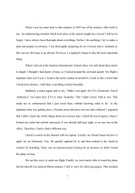 Short Essay