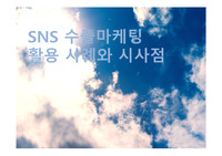 SNS 수출마케팅 활용 사례와 시사점