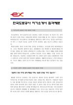 [한국도로공사자기소개서] 2013  한국도로공사자기소개서와 면접족보_한국도로공사자기소개서예문_한국도로공사자기소개서샘플